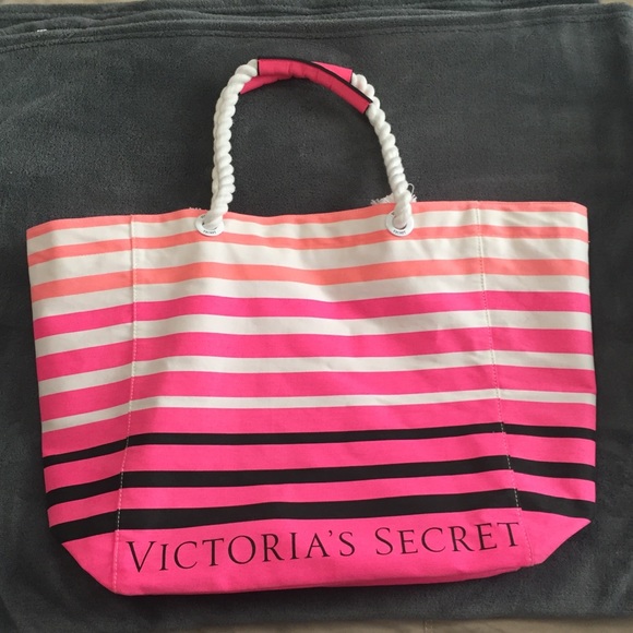 Victoria's Secret Handbags - Victoria Secret Tote Beach Bag